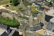 Photo aérienne - Fougères - France