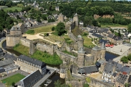 Photo aérienne - Fougères - France