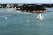 Photo aérienne - Île-aux-Moines - France